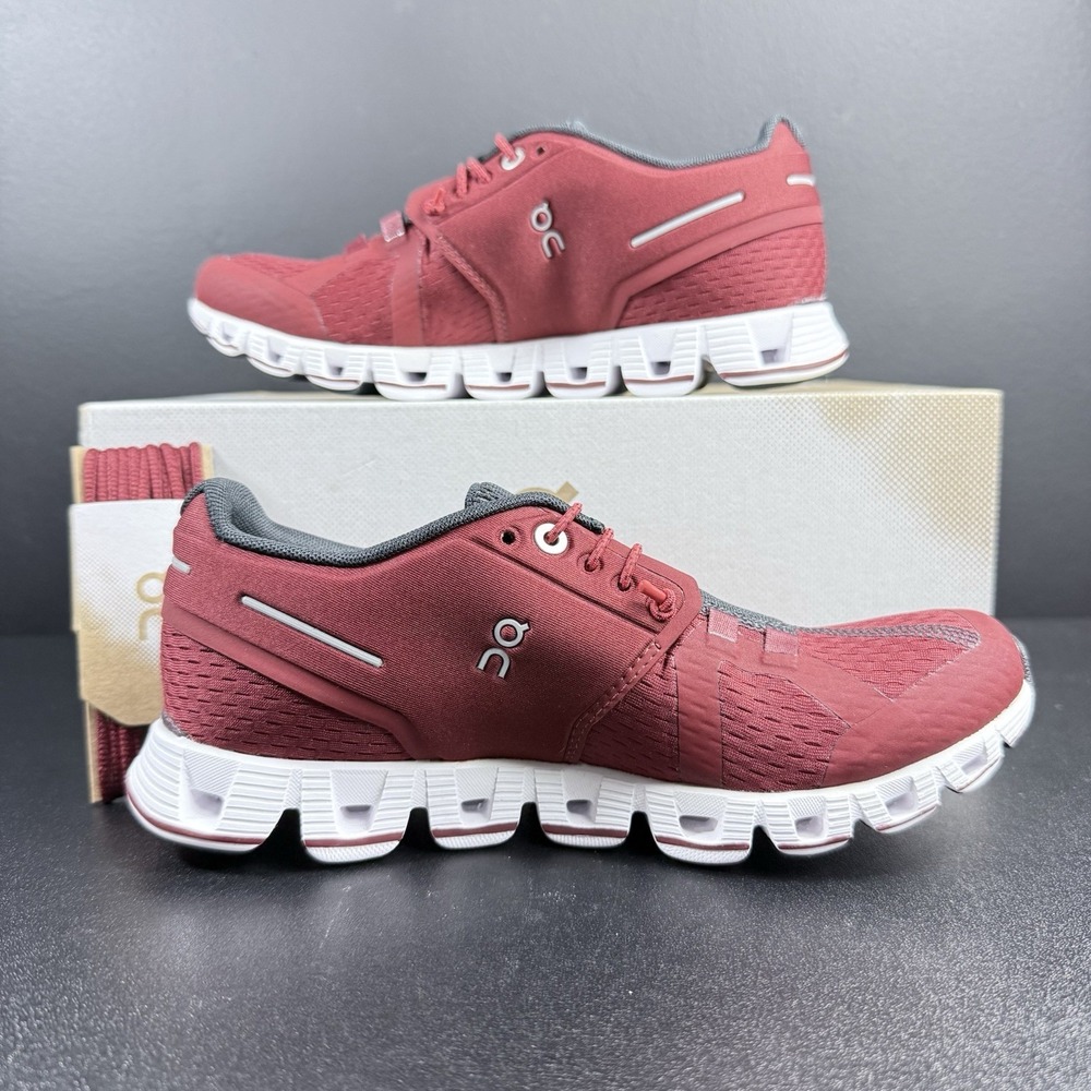On Cloud Running Walking Athletic Shoes Sneakers Womens 5 Ruby Red 19.99193